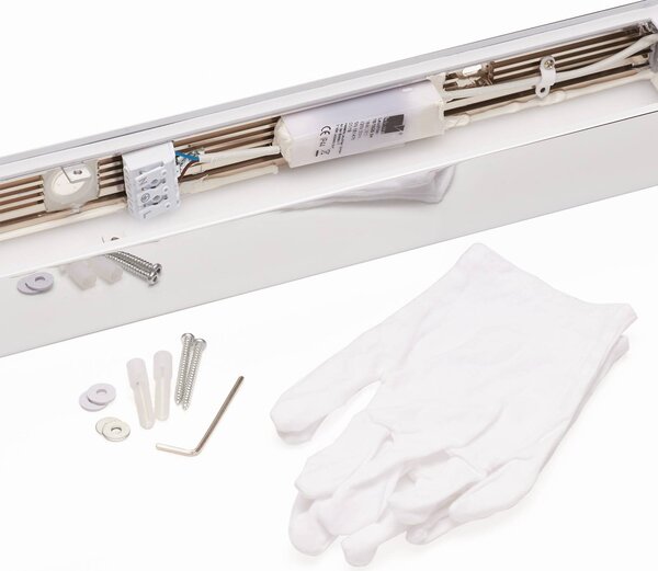 Helestra Applique da parete a LED Theia, Cromo / Argento, Bagno, Metallo, Moderno, Applique a LED