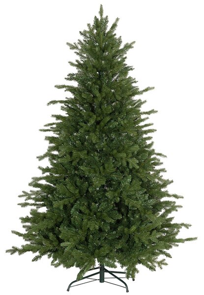 Albero di Natale Artificiale 180 cm 1821 Rami Base in Metallo Verde