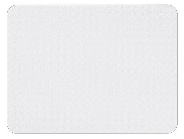 HOMCOM Tappetino per Sedia Ufficio Salvapavimento Antiscivolo in Plastica, 90x120cm, Trasparente|Aosom