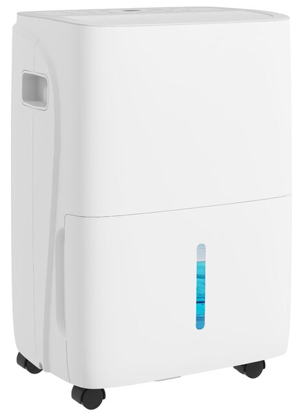 Deumidificatore Portatile 30L/Giorno Serbatoio 4L 3 Velocità e 4 Funzioni con Timer Bianco
