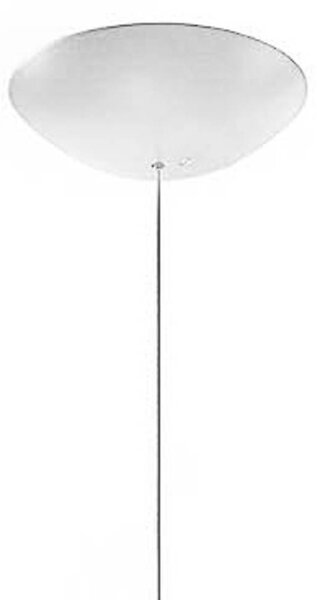 Foscarini Gregg MIDI sospensione, di vetro, bianco