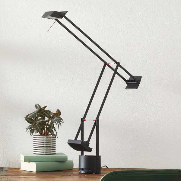 Artemide Lampada da scrivania Tizio 35, Nero, Studio / Ufficio, Alluminio, Design, Lampada da tavolo