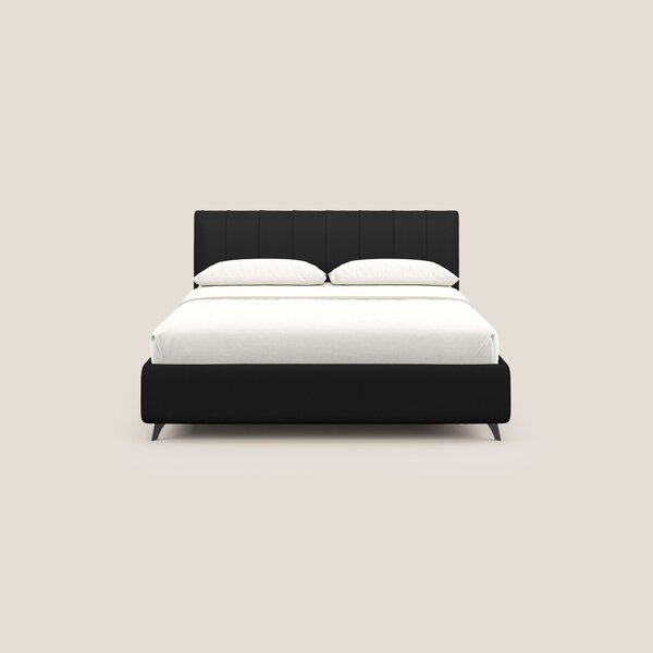 Bogart letto imbottito contenitore completamente sfoderabile in microf
