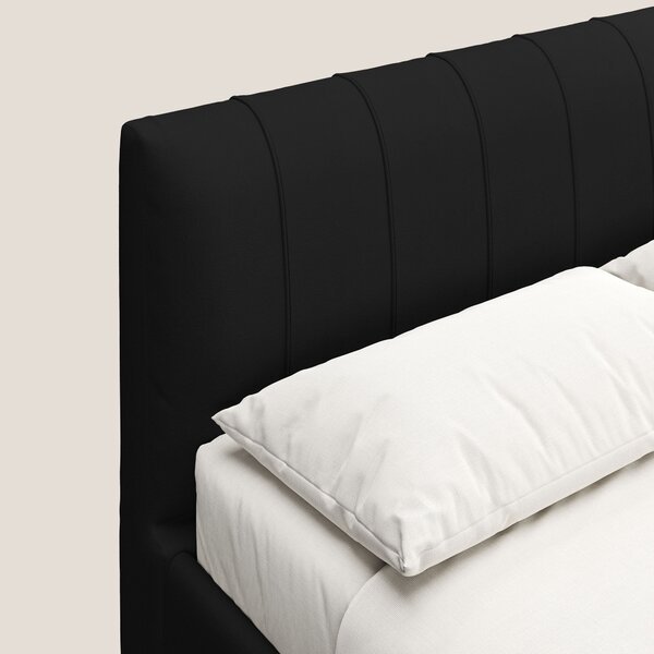 Bogart letto imbottito contenitore completamente sfoderabile in microf