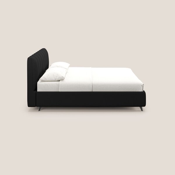 Bogart letto imbottito contenitore completamente sfoderabile in microf