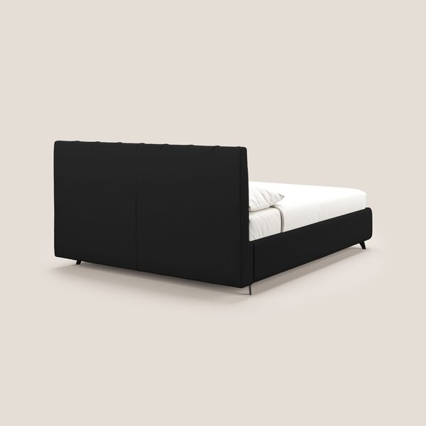 Bogart letto imbottito contenitore completamente sfoderabile in microf