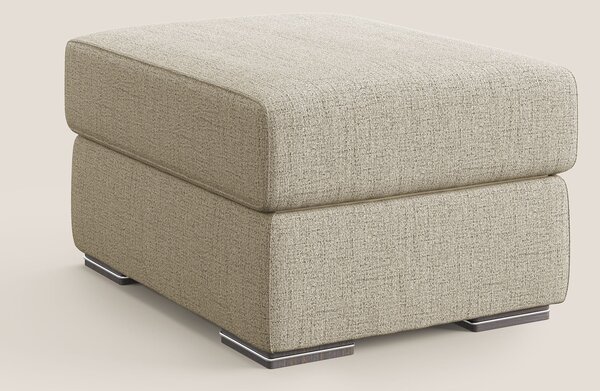 Sun pouf apribile contenitore in tessuto impermeabile fiammato T03 bei