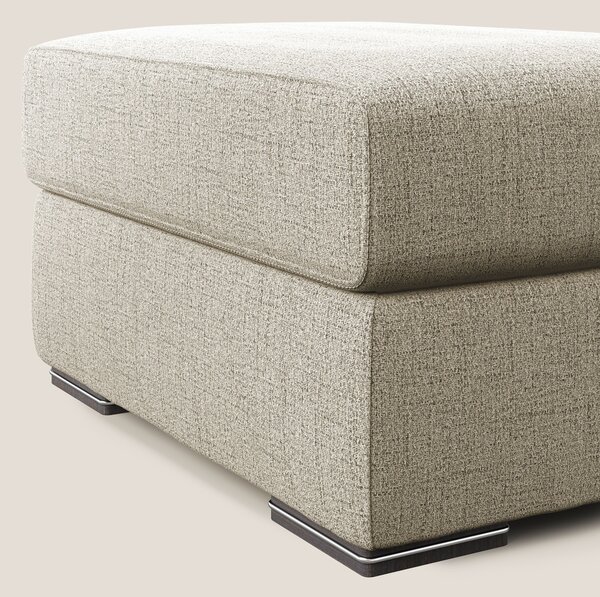 Sun pouf apribile contenitore in tessuto impermeabile fiammato T03 bei