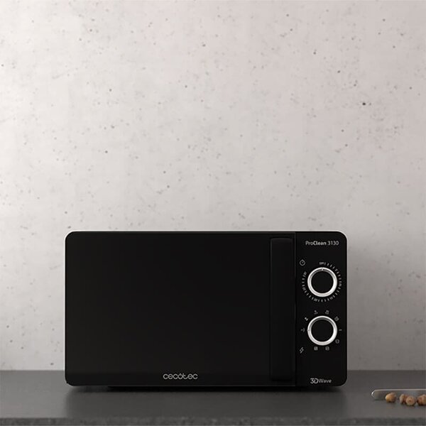 Cecotec Forno Microonde con Grill Capacit 20 Litri Potenza 700 Watt colore Nero - 1525