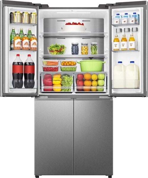 Hisense Frigorifero Americano Side by Side 483 Litri Classe E No Frost colore Inox - RQ5P470SAIE