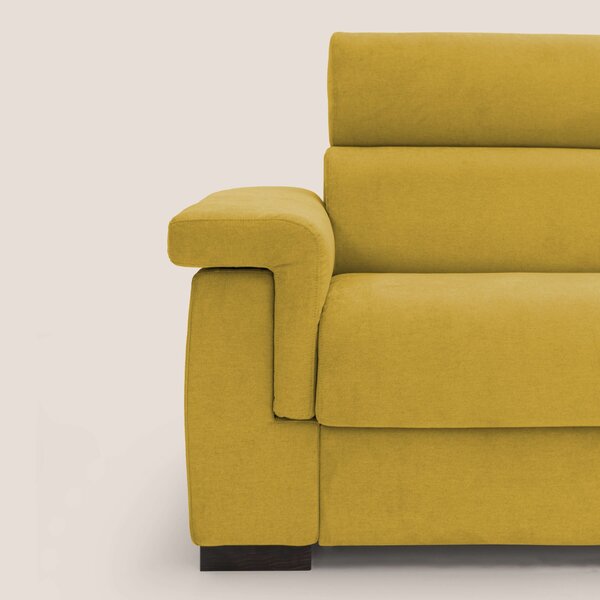 Bjorn divano letto sfoderabile con materasso H18 cm e poggiatesta recl