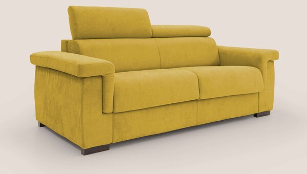 Bjorn divano letto sfoderabile con materasso H18 cm e poggiatesta recl