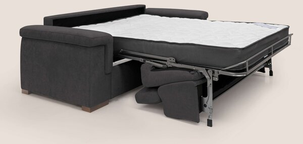 Giunone divano letto con materasso alto 18 cm e poggiatesta reclinabil