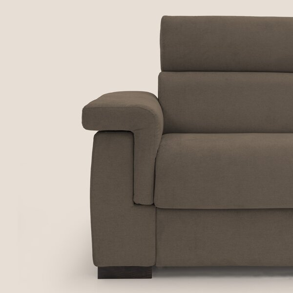 Bjorn divano letto sfoderabile con materasso H18 cm e poggiatesta recl