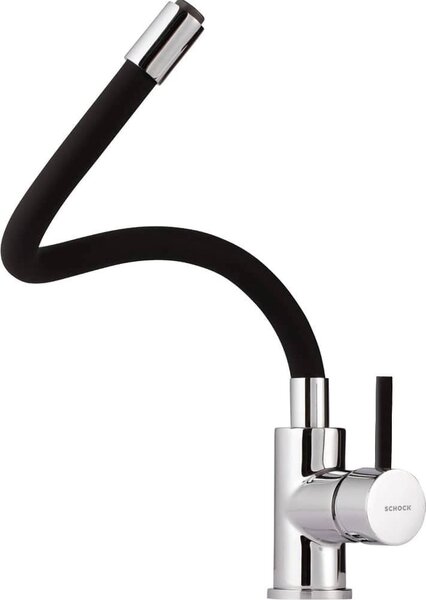 SCHOCK Rubinetto Cucina Miscelatore Monocomando con Doccetta Flessibile colore Cromo - SXSNAKE80