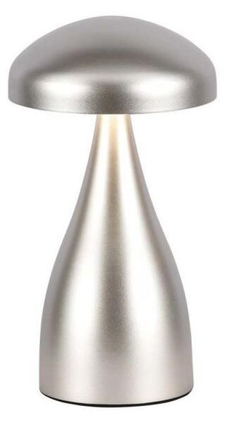 LED Lampada da tavolo ricaricabile dimmerabile LED/1W/5V 3000-6000K 1800 mAh argento