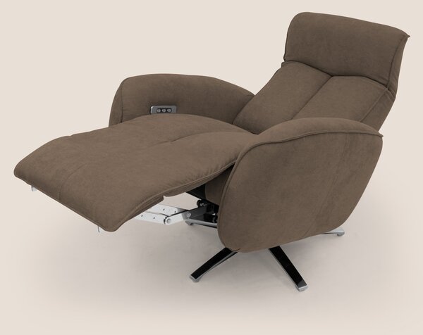 EVA Poltroncina RELAX in morbido tessuto impermeabile T02 marrone
