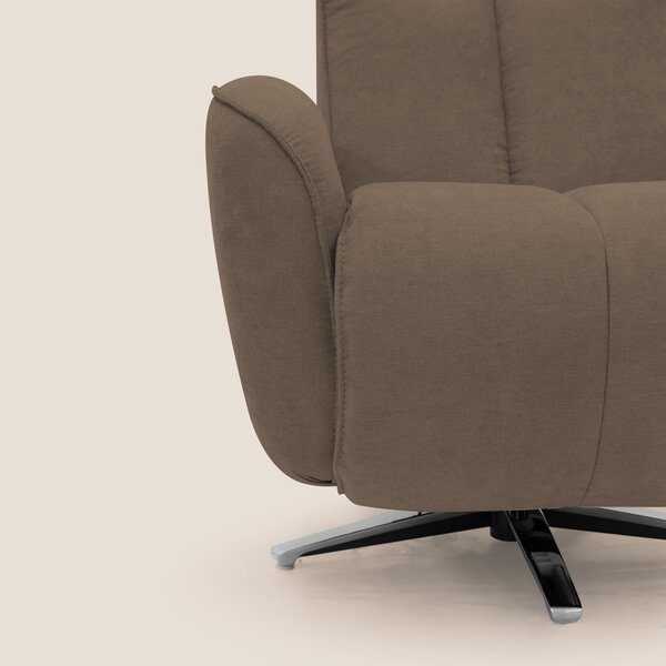 EVA Poltroncina RELAX in morbido tessuto impermeabile T02 marrone