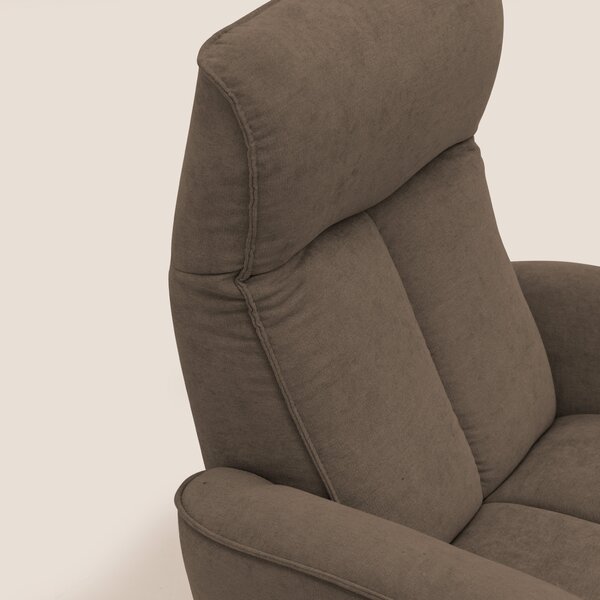 EVA Poltroncina RELAX in morbido tessuto impermeabile T02 marrone