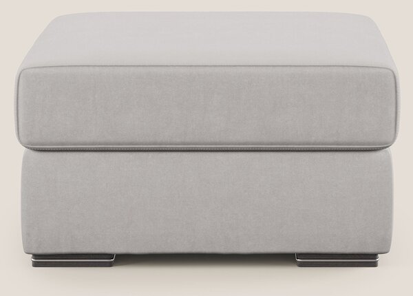 Sun pouf apribile contenitore in microfibra smacchiabile T11 grigio ch
