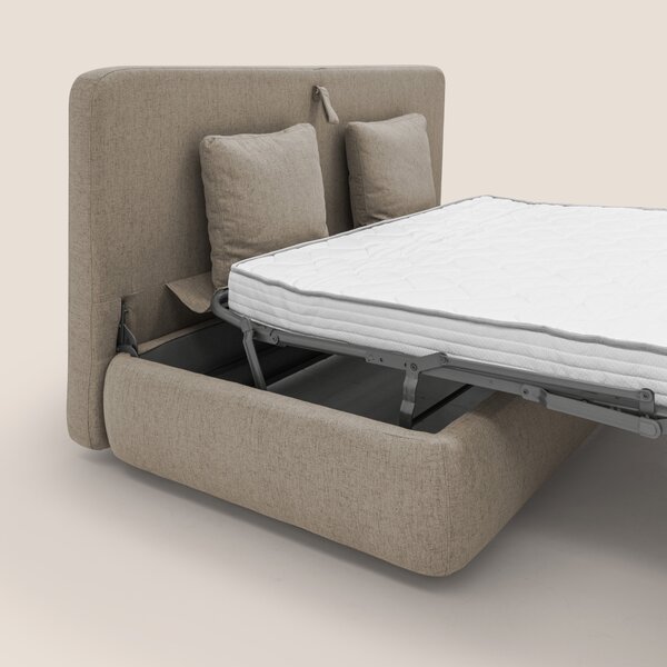 Gransasso Divano letto matrimoniale dal DESIGN innovativo in tessuto i