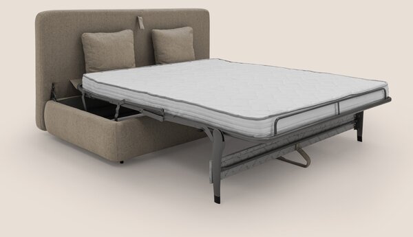 Gransasso Divano letto matrimoniale dal DESIGN innovativo in tessuto i