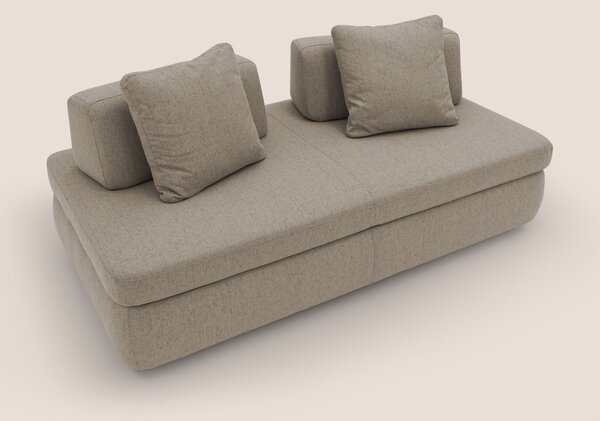 Gransasso Divano letto matrimoniale dal DESIGN innovativo in tessuto i