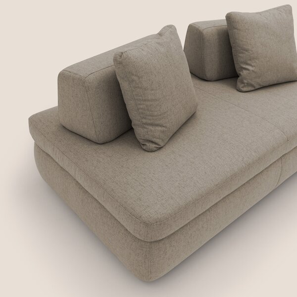 Gransasso Divano letto matrimoniale dal DESIGN innovativo in tessuto i