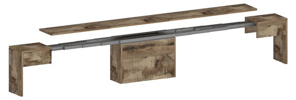 Panca Allungabile 66/290x25x45 cm Pratika Singola A Acero Pereira