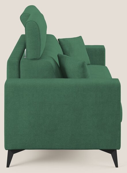 Pegaso divano letto con poggiatesta reclinabili e rivestimento T02 ver
