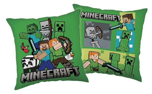 Cuscino per bambini ø 40 cm Minecraft "Life" – Jerry Fabrics