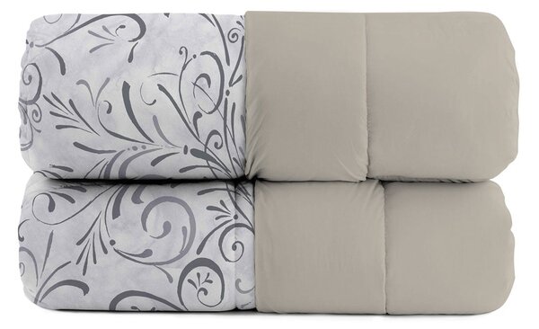 Trapunta Invernale Singola Stampata in Microfibra 200gr Double Face Ornato