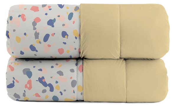 Trapunta Invernale Singola Stampata in Microfibra 200gr Double Face Background