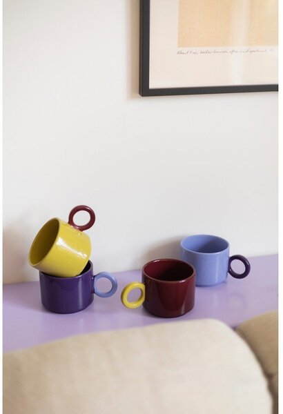 Tazza lavanda in gres 280 ml Lou – ONA