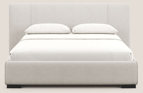 Omero letto imbottito contenitore sfoderabile in tessuto fiammato impe
