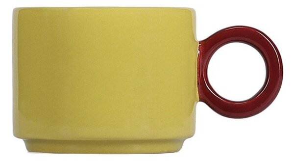 Tazza color senape in gres 280 ml Lou – ONA