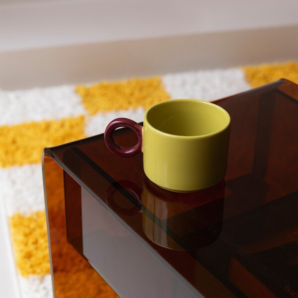 Tazza color senape in gres 280 ml Lou – ONA