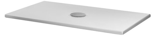 Piatto doccia ceramica slim 90 x 70 cm bianco