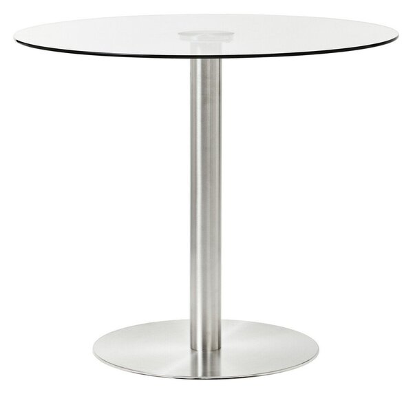 Tavolo da pranzo rotondo con piano in vetro ø 90 cm Metropolitan – Premier Housewares