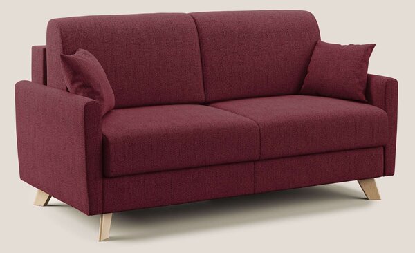 Edgar divano letto matrimoniale in tessuto felis impermeabile T03 ross