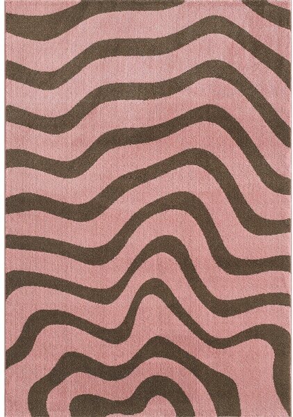 Tappeto rosa/marrone 160x230 cm Aurora – ESTE