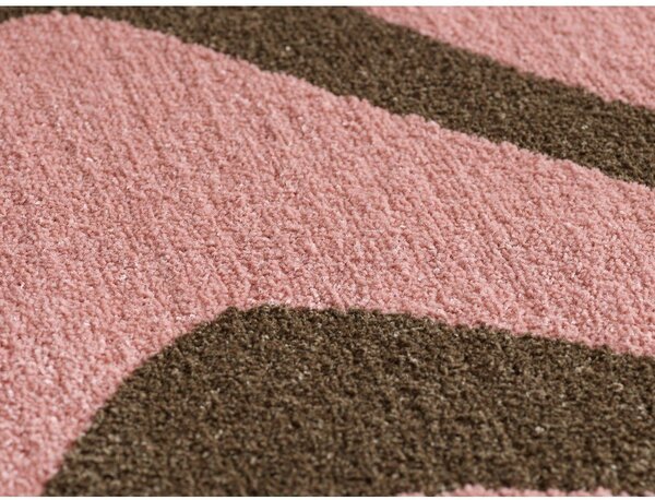 Tappeto rosa/marrone 160x230 cm Aurora – ESTE
