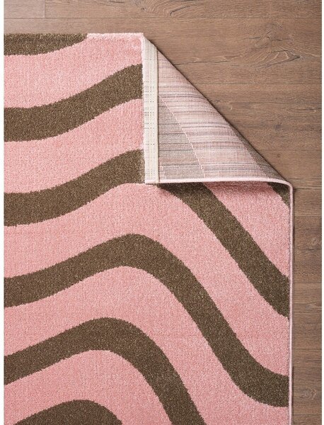Tappeto rosa/marrone 160x230 cm Aurora – ESTE
