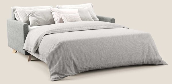 Edgar divano letto matrimoniale in tessuto felis impermeabile T03 grig