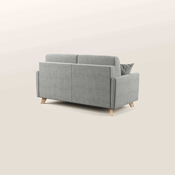 Edgar divano letto matrimoniale in tessuto felis impermeabile T03 grig