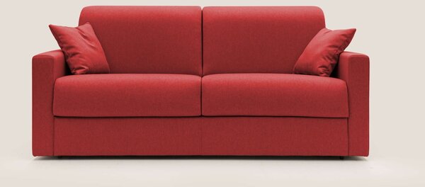 Chris Divano letto matrimoniale in tessuto impermeabile T13 rosso