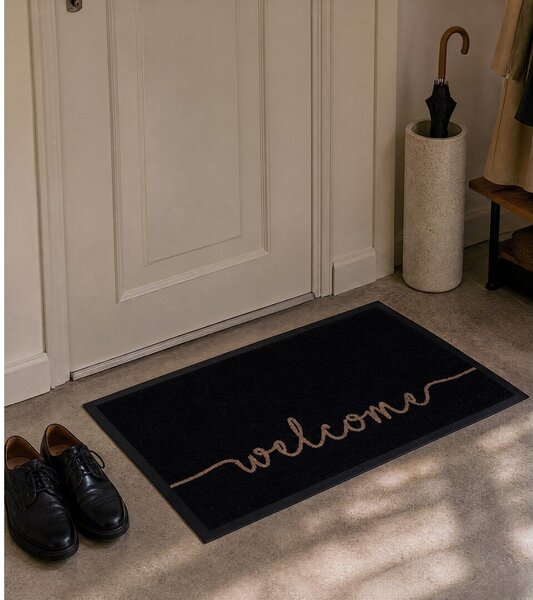 Tappetino nero, 45 x 75 cm Cozy Welcome - Hanse Home