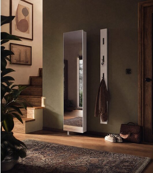 Mobile per ingresso bianco 50x195x18 cm Rotary – Germania