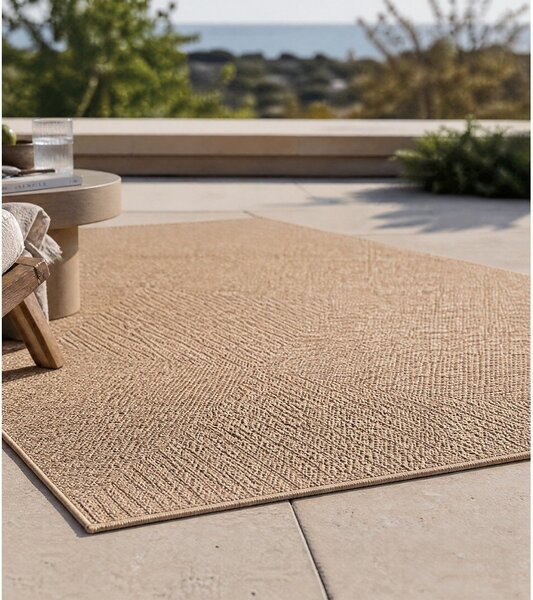 Tappeto da interno ed esterno marrone 80x150 cm Timber 1404 – Ayyildiz Carpets