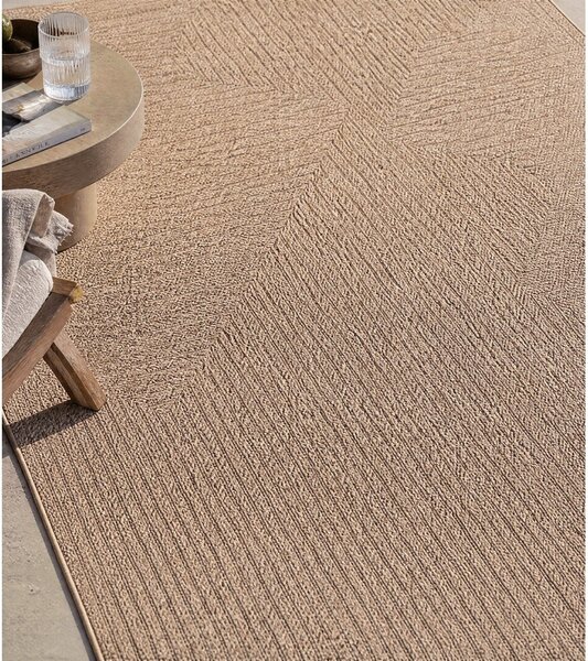 Tappeto da interno ed esterno marrone 80x150 cm Timber 1404 – Ayyildiz Carpets